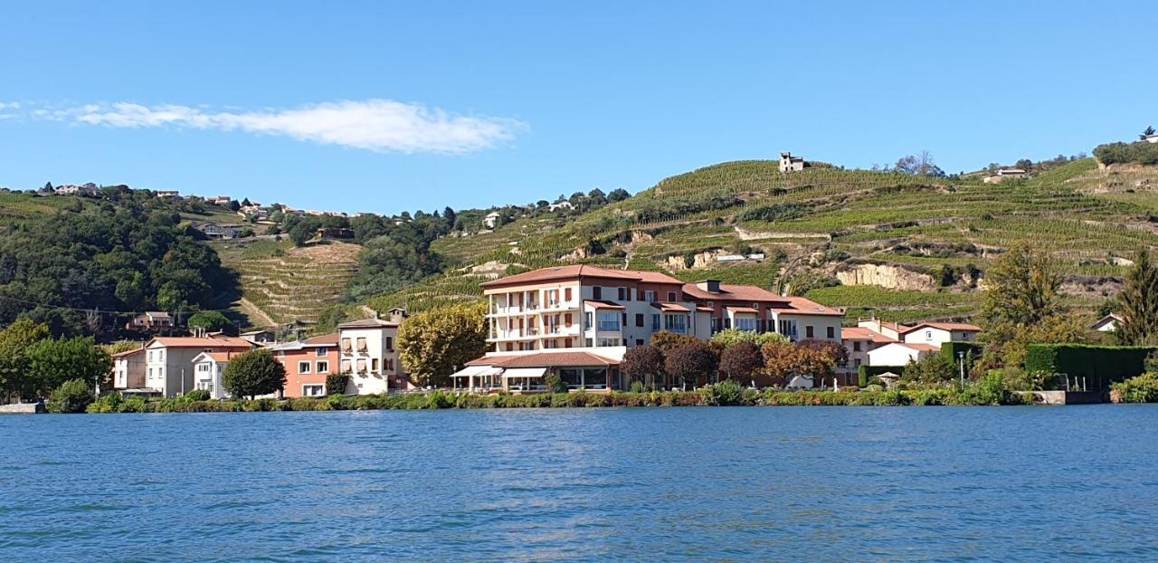 Hotel Beau Rivage Condrieu Exterior foto