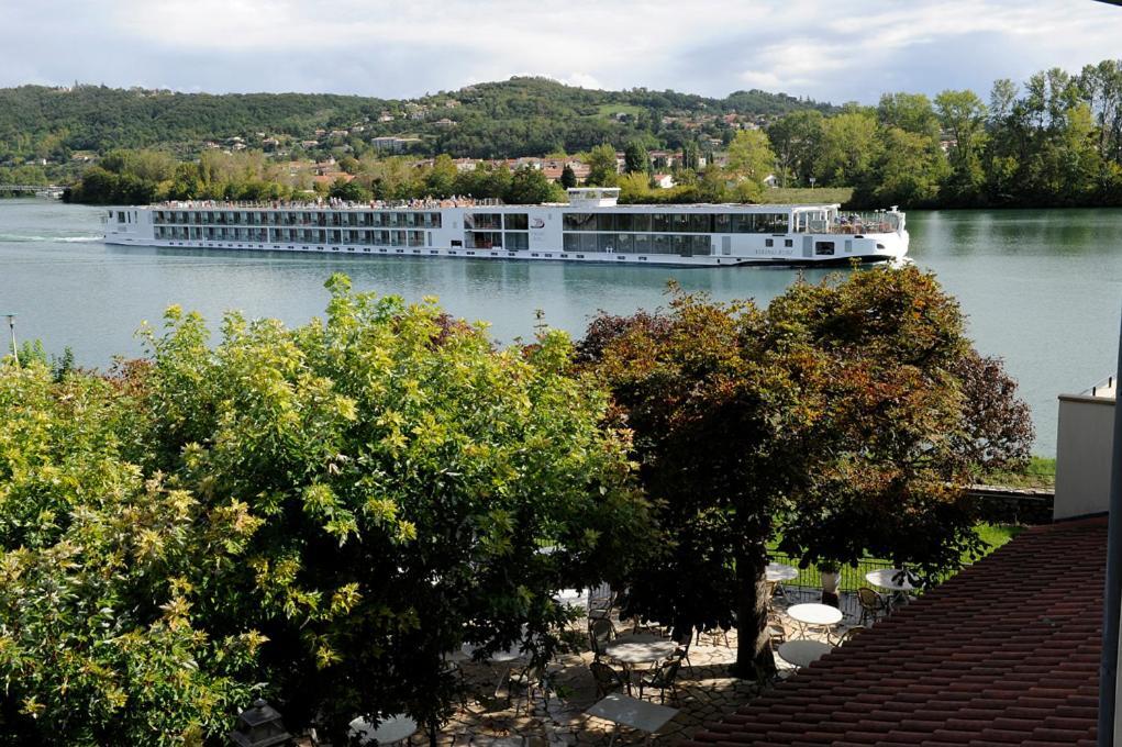 Hotel Beau Rivage Condrieu Exterior foto